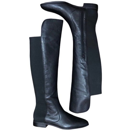 Enzo  Angiolini Black High/ Low Boots size 7.5       #002 - Picture 4 of 4